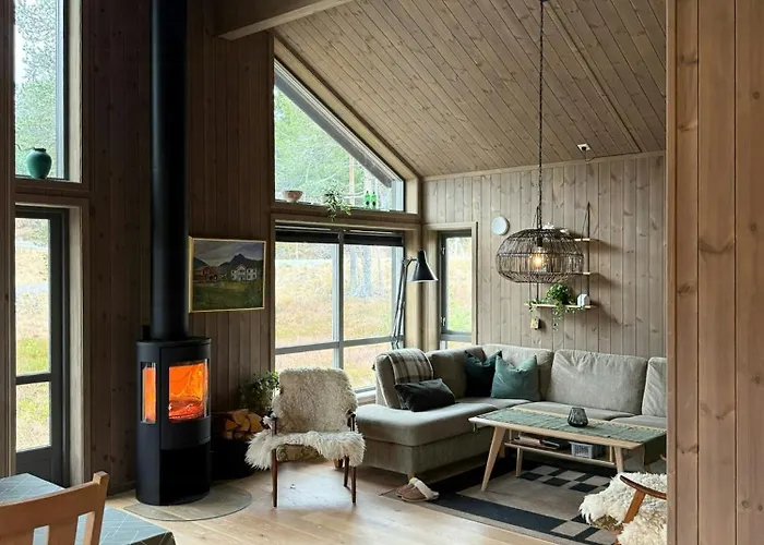 With Sauna At Norefjell Hébergement de vacances