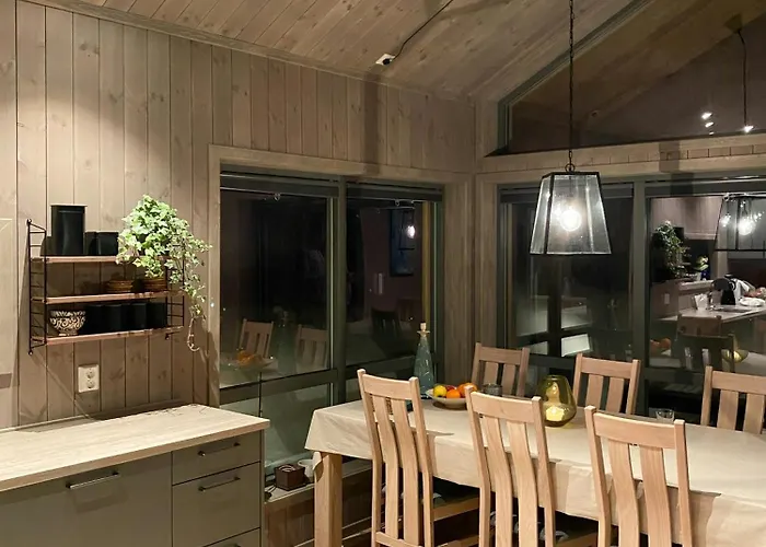 With Sauna At Norefjell 度假居 Noresund
