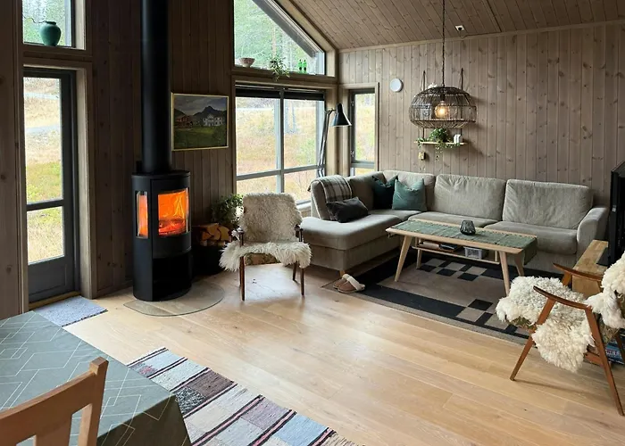 With Sauna At Norefjell 度假居